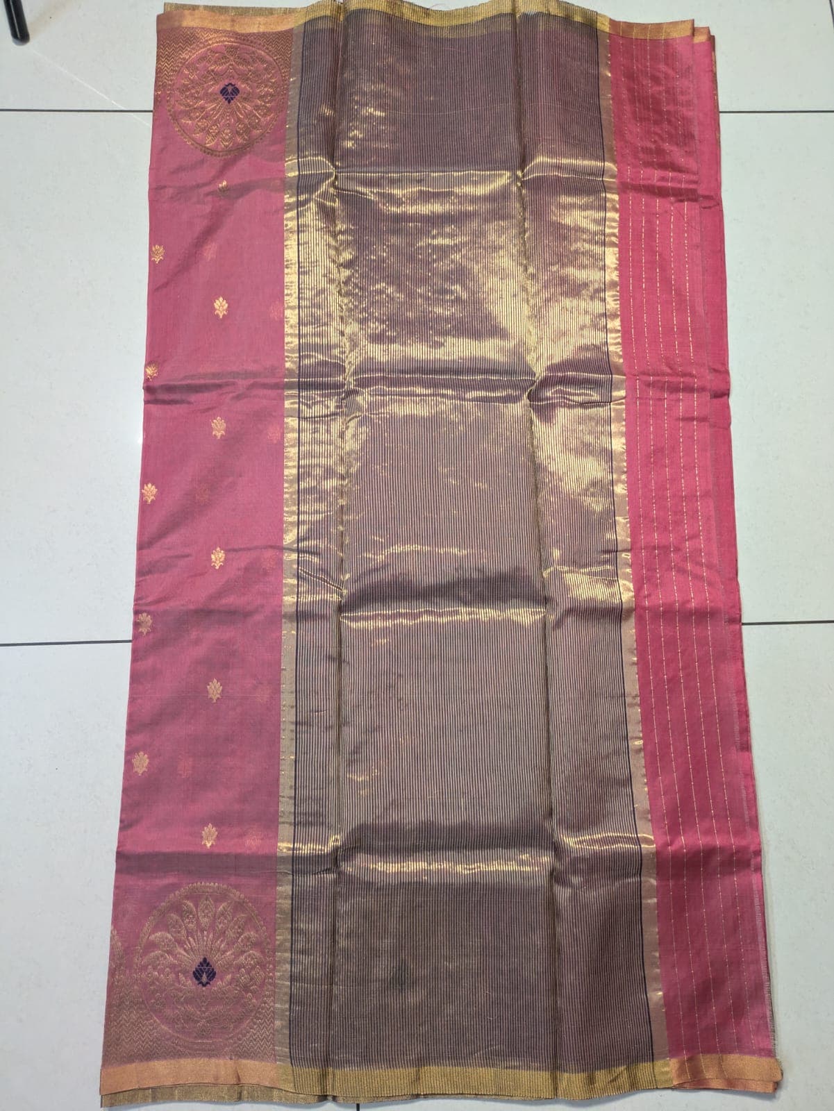 chandheri silk saree